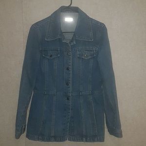 Giacca Womens Denim Jean Jacket Medium